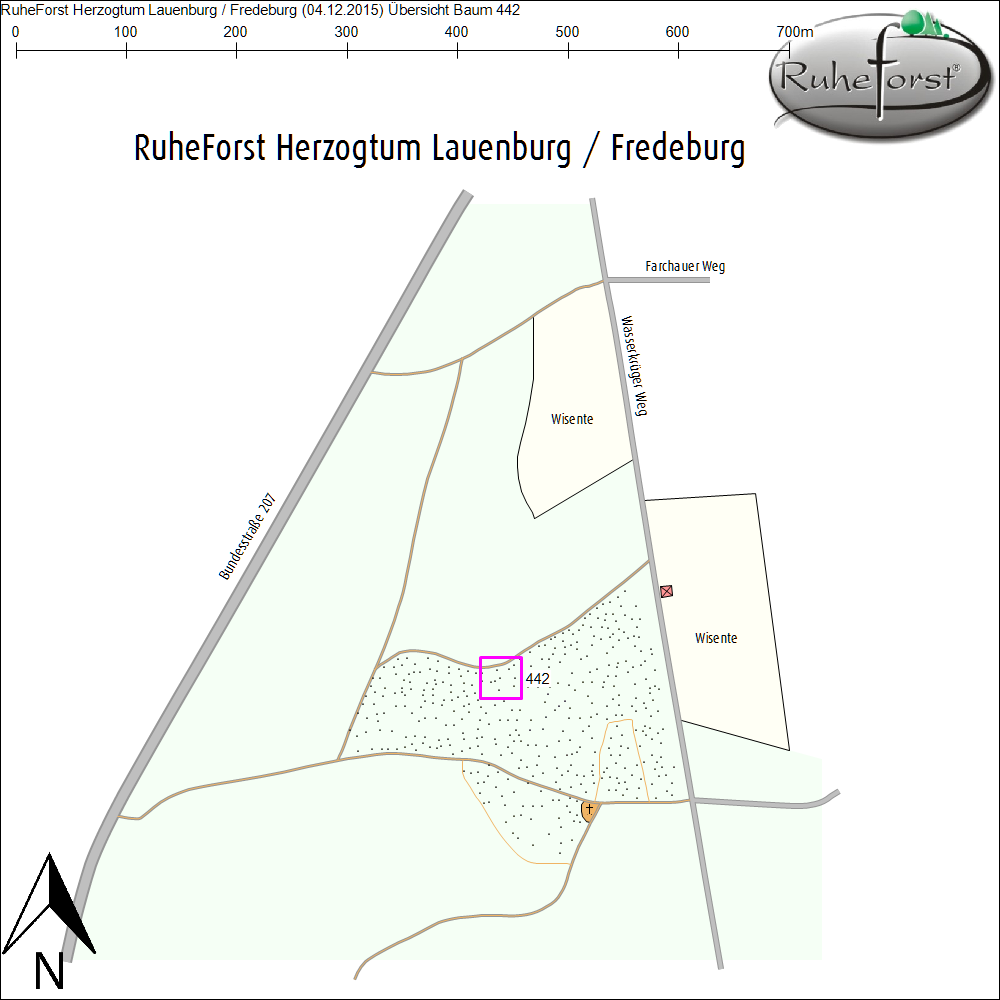 &Uuml;bersichtskarte zu Baum 442