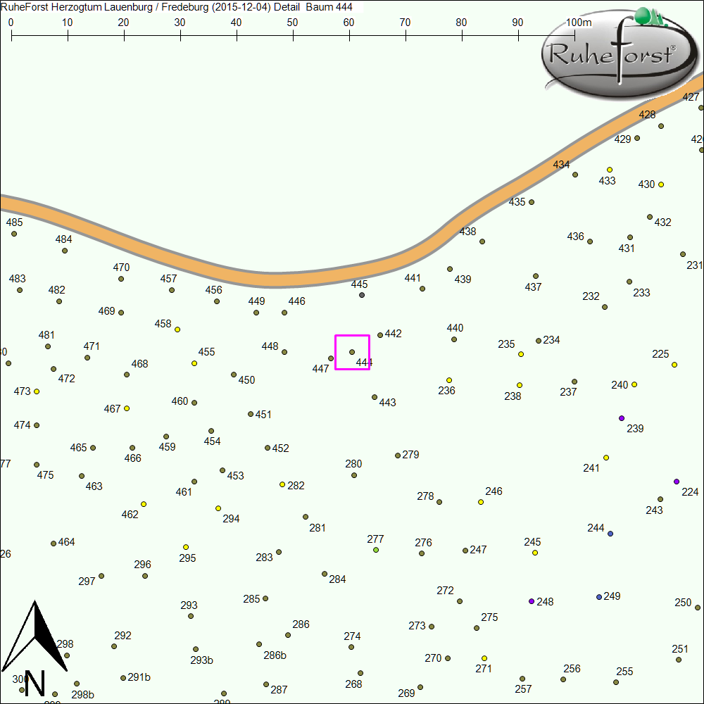Detailkarte zu Baum 444