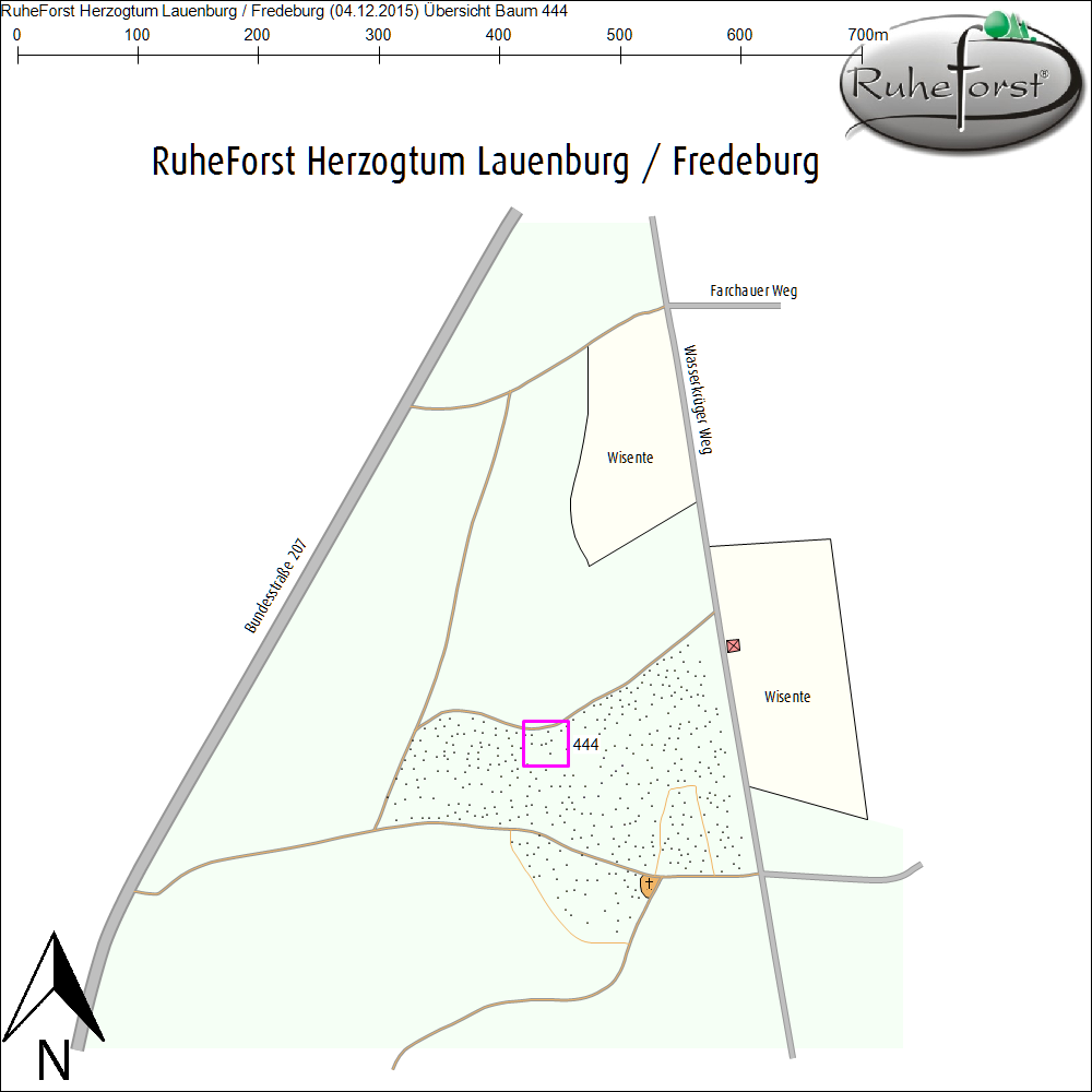 &Uuml;bersichtskarte zu Baum 444