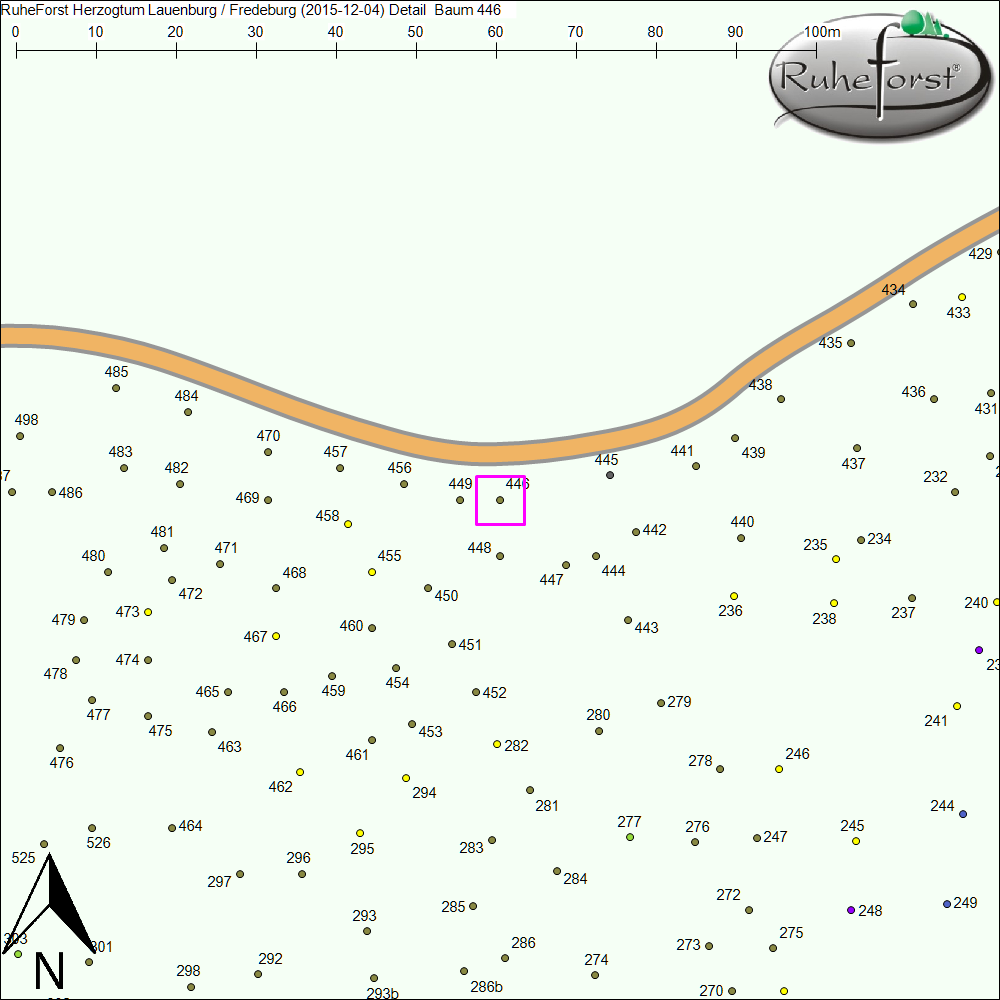 Detailkarte zu Baum 446