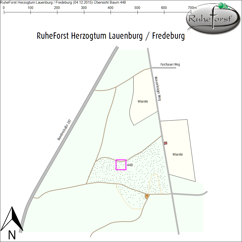 &Uuml;bersichtskarte zu Baum 448