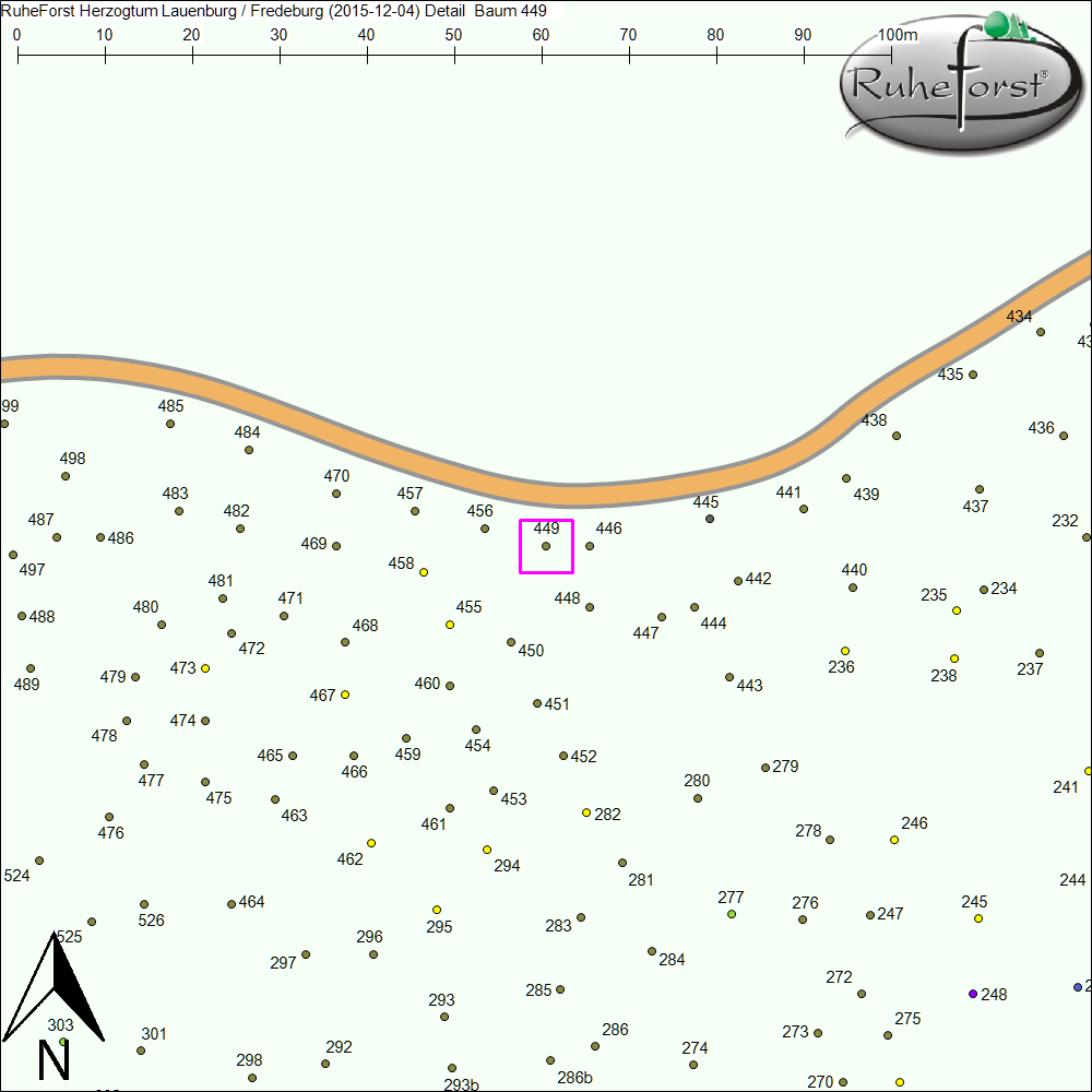 Detailkarte zu Baum 449
