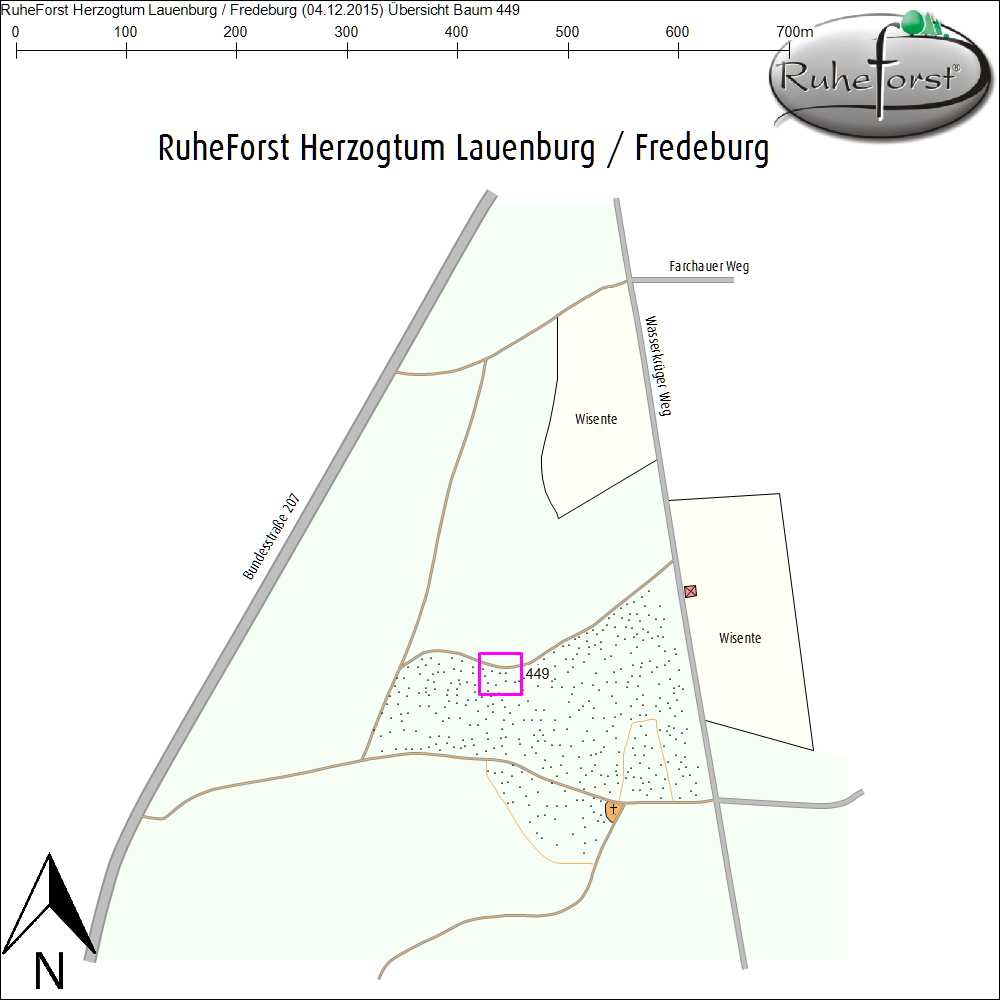 &Uuml;bersichtskarte zu Baum 449