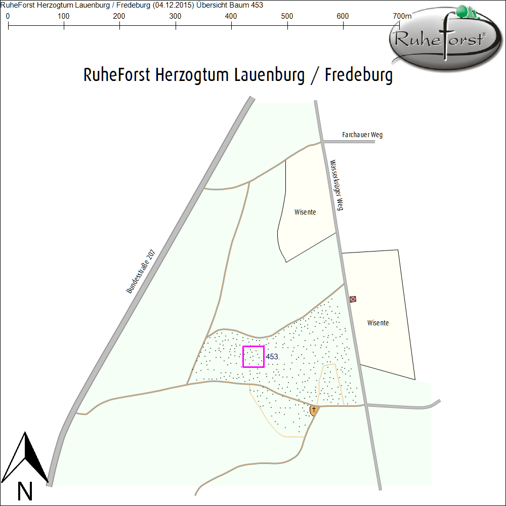 &Uuml;bersichtskarte zu Baum 453