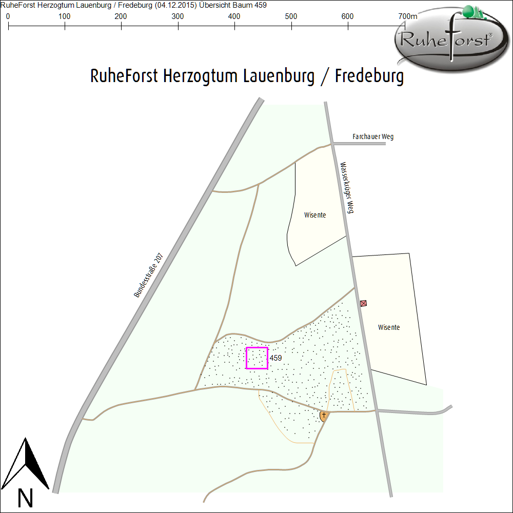 &Uuml;bersichtskarte zu Baum 459