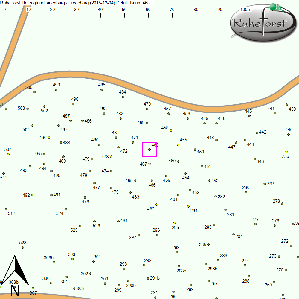 Detailkarte zu Baum 468