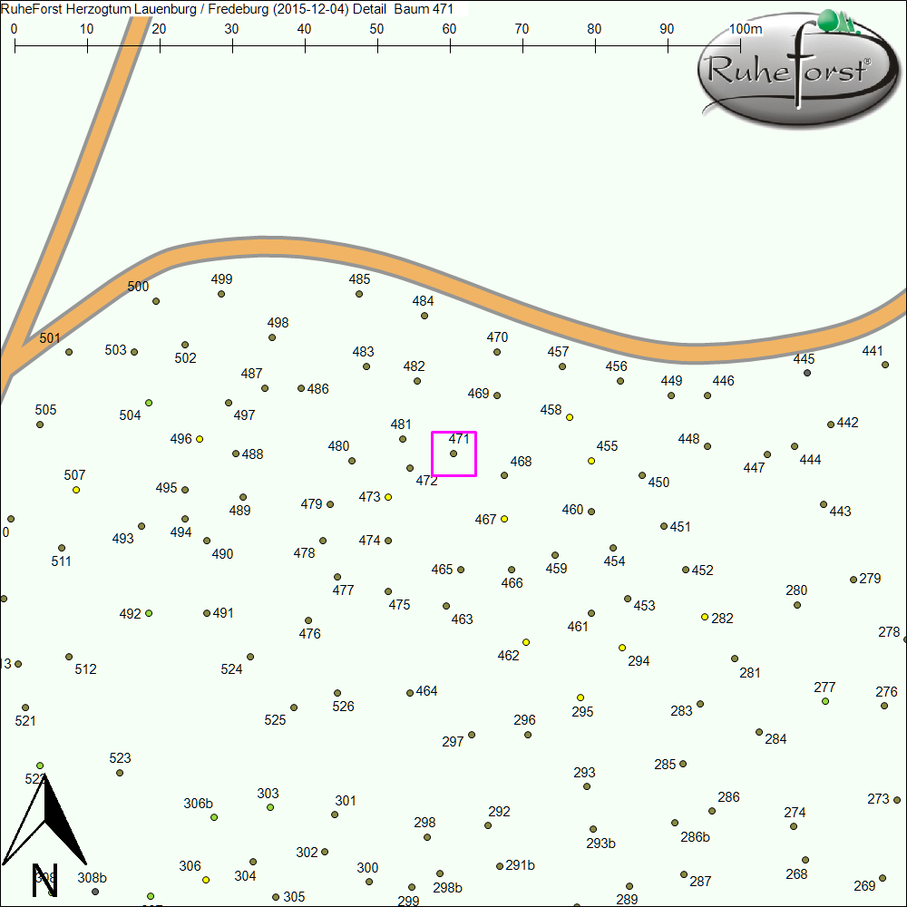 Detailkarte zu Baum 471
