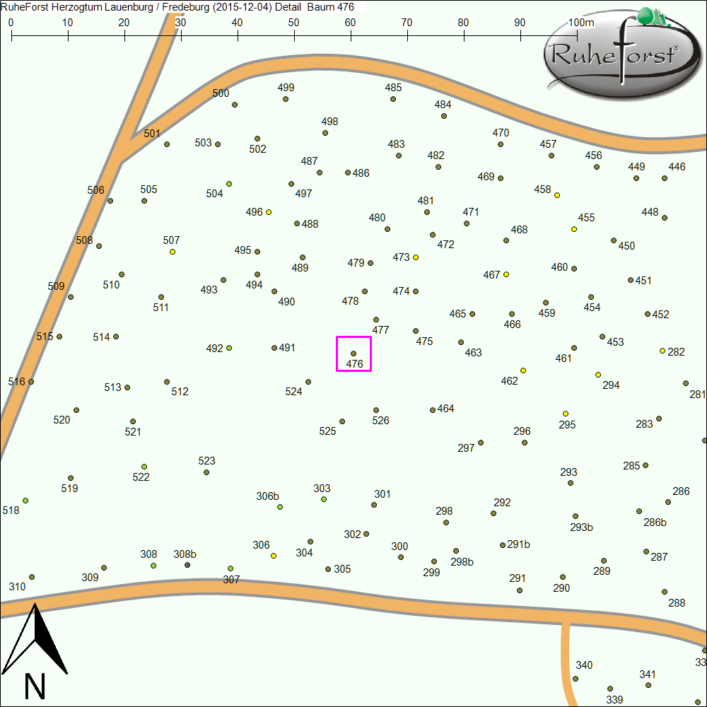Detailkarte zu Baum 476