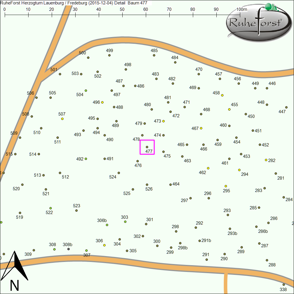 Detailkarte zu Baum 477
