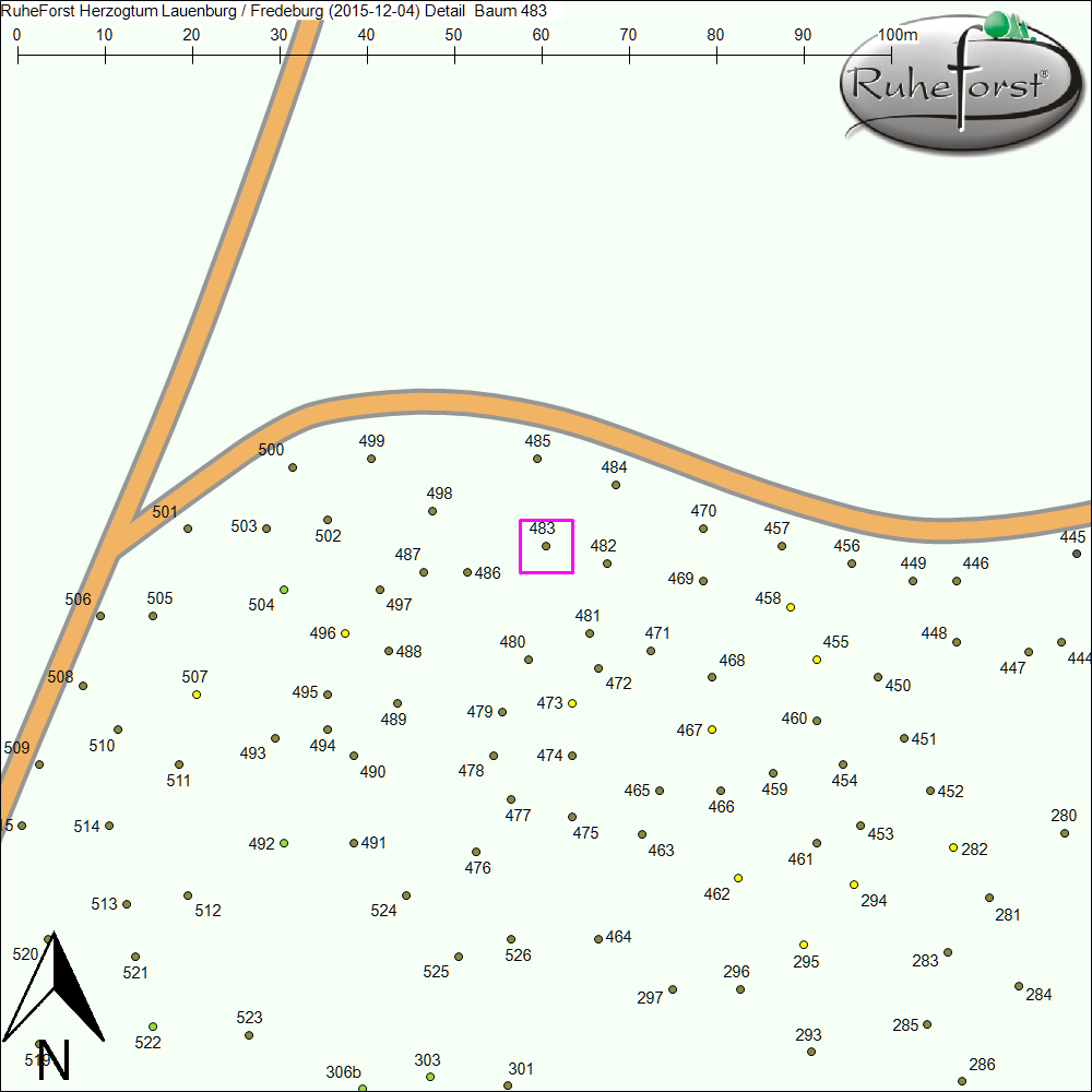 Detailkarte zu Baum 483