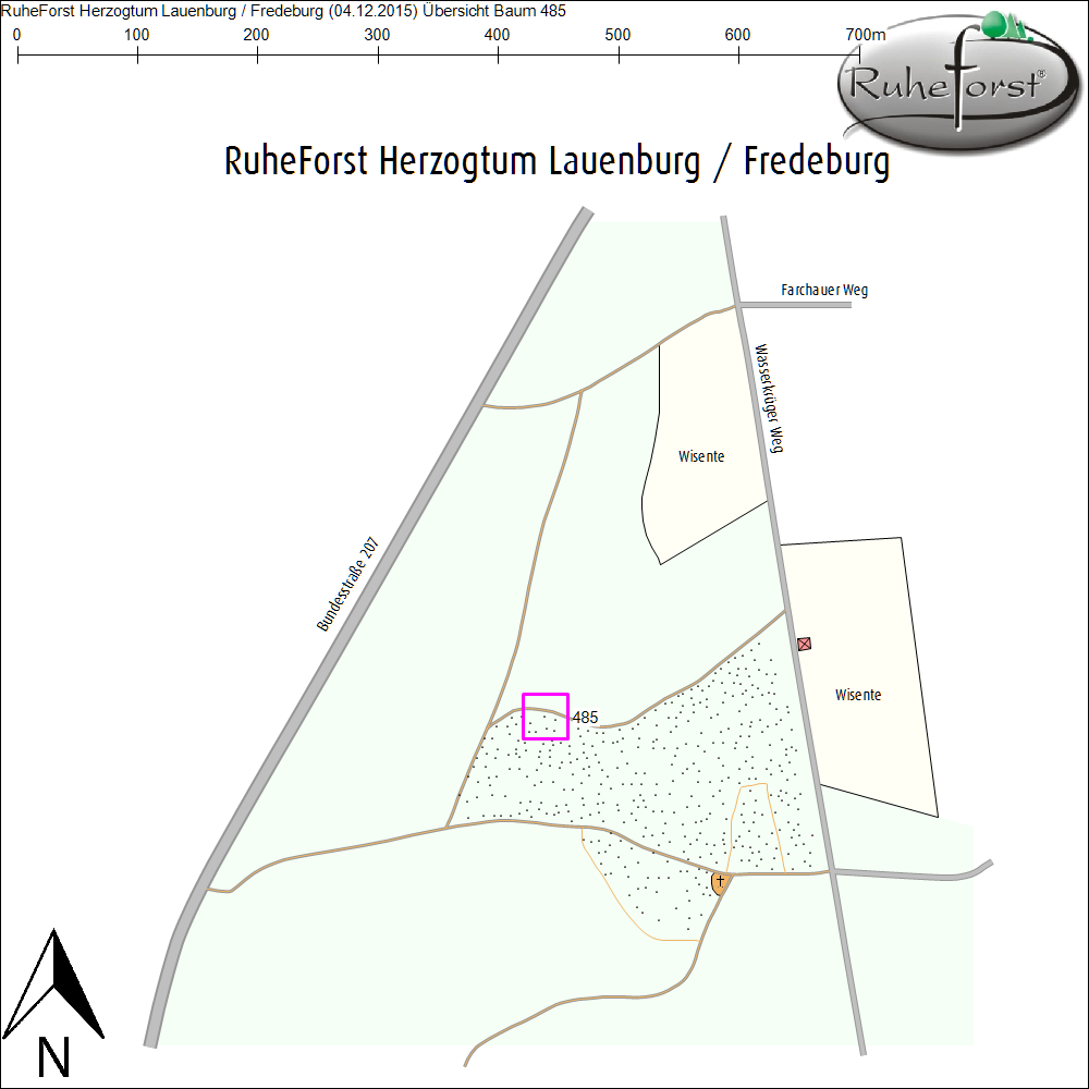 &Uuml;bersichtskarte zu Baum 485