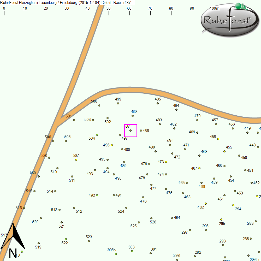 Detailkarte zu Baum 487