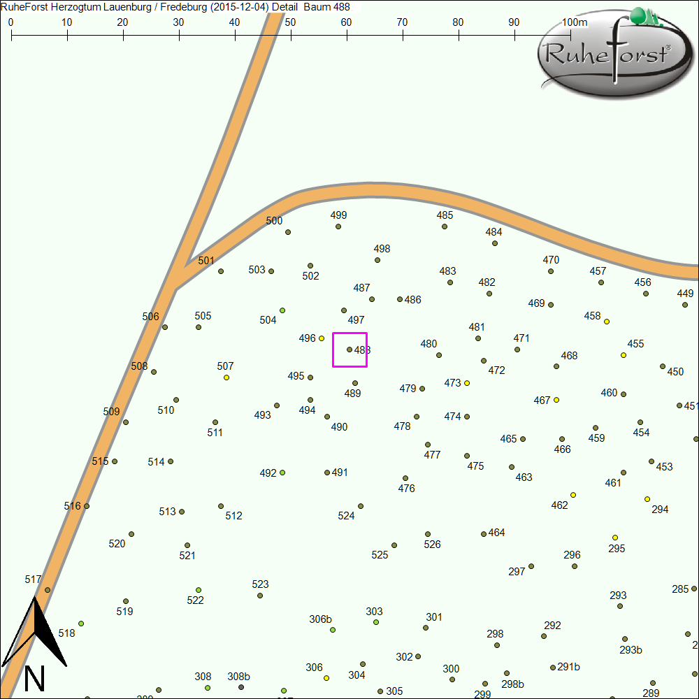 Detailkarte zu Baum 488