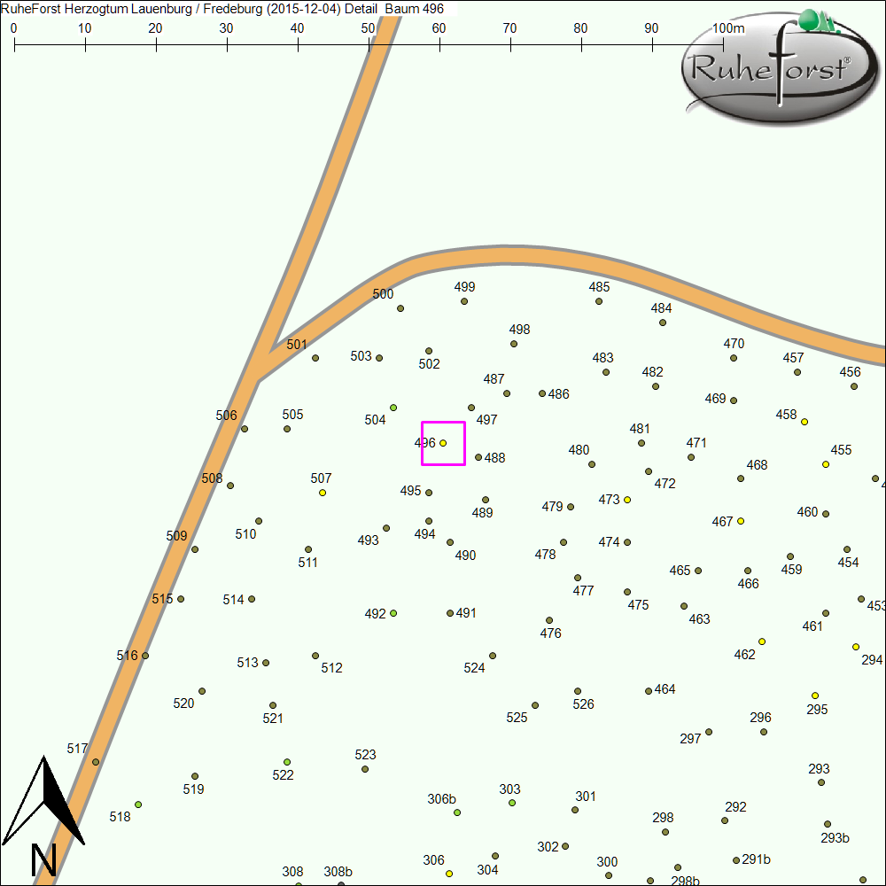 Detailkarte zu Baum 496