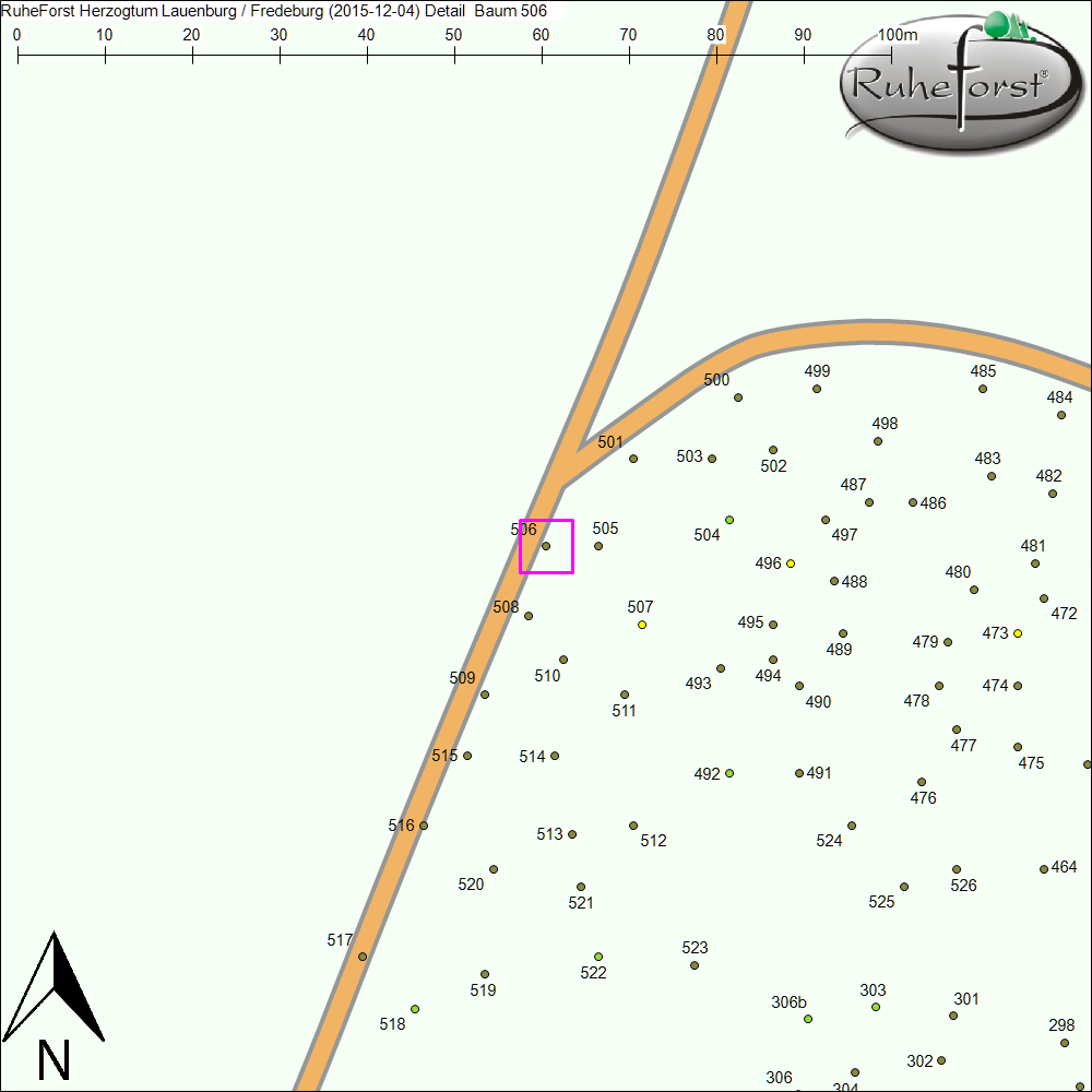 Detailkarte zu Baum 506