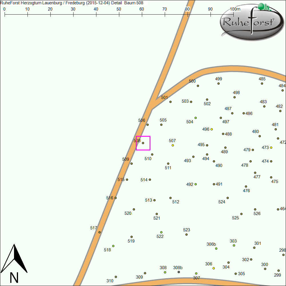 Detailkarte zu Baum 508
