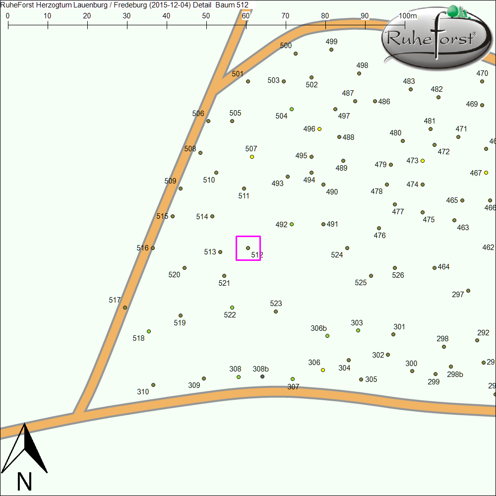 Detailkarte zu Baum 512